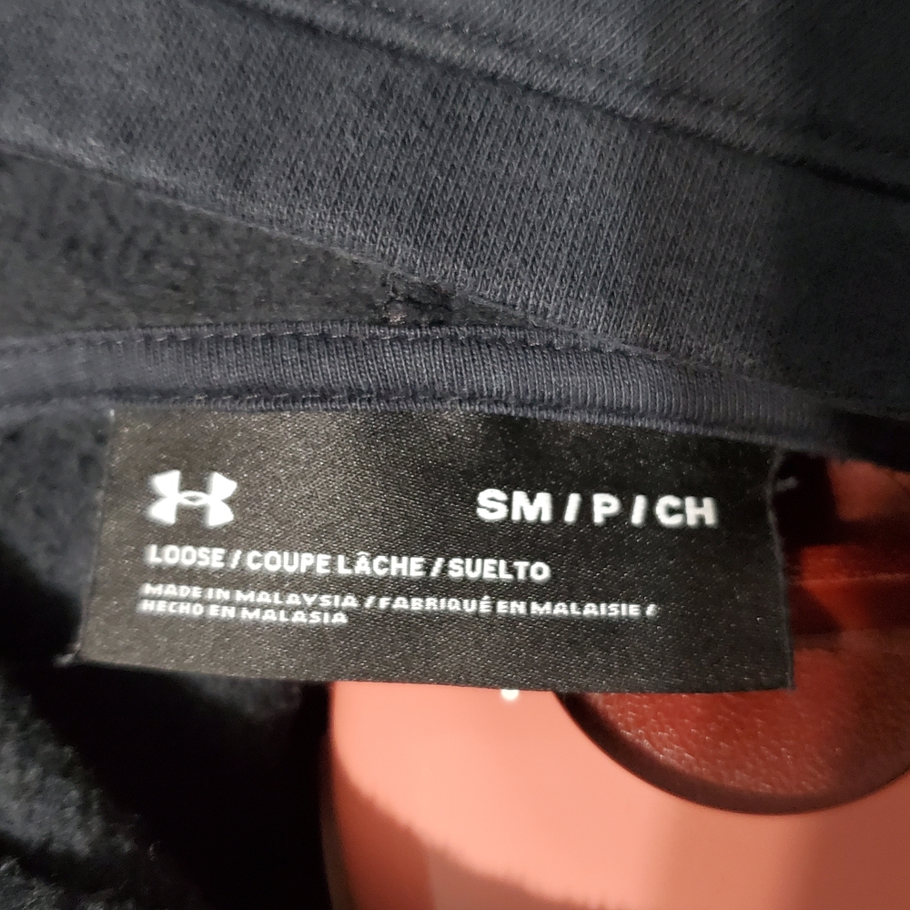 Under Armour Black Cowl Hoodie Women's Size S Loose - Picture 6 of 6